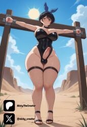 1futa ai_generated black_hair blue_eyes breasts bunnysuit cock colored dick erection futa_only futanari futanari futanari/female kanojo_okarishimasu light_skin light_skinned_futanari nickythecreator penis rent_a_girlfiend sarashina_ruka sexy sexy_body sexy_pose short_hair testicles uncensored veiny_penis