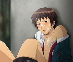 itsuki_koizumi kyon suzumiya_haruhi_no_yuuutsu yaoi