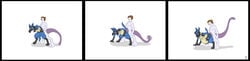 color cum_inflation fur interspecies lucario male male_only mewtwo multiple_males nintendo pokemon pokemon_(species) sex side_view tagme what yaoi