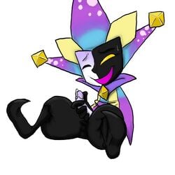 dimentio jester male_only mario_(series) nintendo paper_mario smooth_skin super_paper_mario tagme