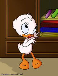 cub disney ducktales nameless_one_(artist) pussy solo tagme webby_vanderquack