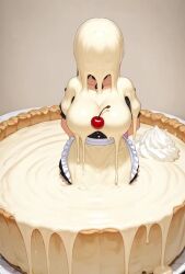 ai_generated animated apron chef cherry grok humiliation tagme tan_body tan_skin video wam