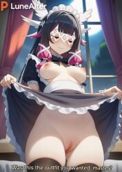 columbina (genshin impact) from genshin impact by lunealter