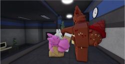 1boy 1boy1girl 3_heads 3d animated anthro breasts chocolate_ice_cream conekat_(kaiju_paradise) female furry furry_only handjob ice_cream ice_cream_cone kaiju_paradise kneeling male male/female patting patting_head petting petting_head roblox roblox_game roblox_studio robloxian self_upload shorter_than_10_seconds sprinklegoober sprinklekit_(kaiju_paradise) strawberry_ice_cream swirly_(conekat) tagme vanilla_ice_cream video wafer