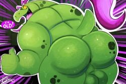 2025 anthro anus ass backsack balls barely_visible_anus beard bent_over big_balls big_butt big_muscles bodily_fluids bubble_ass bubble_butt deltarune dialogue elderly elderly_anthro elderly_male emanata english_text eyebrows facial_hair genitals gerson gerson_boom_(deltarune) gesture grizzlyear34 hair hand_gesture hi_res huge_ass huge_balls huge_butt huge_muscles looking_at_viewer looking_back looking_back_at_viewer male male_only mature_anthro mature_male muscular muscular_anthro muscular_male nails non-mammal_balls nude open_mouth open_smile perineum ponytail queue_(hairstyle) rear_view reptile scalie signature simple_background smile solo spots standing sweat sweaty_butt talking_to_viewer text thick_arms thick_thighs thumbs_up tongue toony turtle undertale_(series)