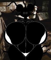 1girls 1milf anthro barely_clothed big_breasts black_body breasts breasts_bigger_than_head entity female female_anthro female_focus female_only five_nights_at_treasure_island fnati hips horror_game huge_breasts indoors large_breasts looking_at_viewer mature mature_female milf mother mother_(oblitus_casa) mouse nightmare_waifu no_mouth oblitus_casa rodent sling_bikini solo solo_female solo_focus standing swimsuit tasteofchoklit_(edit) theluxusguy_(editor) themadguy_(editor) thick_thighs thighs wide_hips