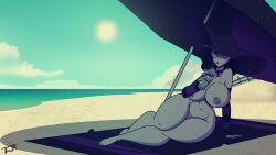 16:9 1girls 4th_of_july ankh areolae arm_sleeves arm_socks arm_support artist_signature ass barefoot beach beach_towel beach_umbrella belly_button big_ass big_breasts black_hair black_lipstick breasts cel_shading chocker cloud clouds completely_nude curvy curvy_female curvy_figure detailed_background drinking drinking_straw female fence full_body goth goth_girl hill legs_together lying lying_on_ground naked naked_female nipples nude nude_female ocean original original_character pale-skinned_female pale_skin pink_nipples reflection_in_glasses rustysh4ckl3ford sand sand_writing shaded shiny_eyes shiny_hair shiny_lips short_hair soda_cup sun sun_hat sunglasses thick_thighs very_high_resolution violetta_ravenwing voluptuous voluptuous_female white_skin wide_hips