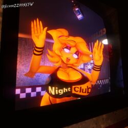 chica (cally3d) from fazclaire's nightclub by cryptiacurves