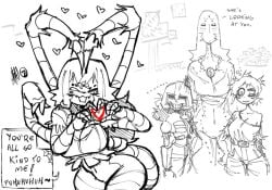 1girls 8_eyes cave chelicerae claws cleavage dark female glowing_eyes glowing_red_eyes hair korazor lotus_(nannocansado) lotus_(verycansado) minecraft multi_eye point_of_view pov red_eyes spider_(minecraft) spider_girl striped_body tagme talons thick_thighs torch web