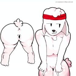 big_ass big_butt boobs_pressed minecraft raip sheep