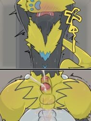 2025 albert19990202 anal anal_orgasm anal_sex anthro anthro_on_anthro anthro_penetrated anthro_penetrating anthro_penetrating_anthro balls bareback bent_over big_balls big_penis blush bodily_fluids bouncing_balls bouncing_penis cinderace comic cum cum_in_ass cum_inside cum_splatter cum_while_penetrated cumshot duo ejaculation erection foreskin from_behind_position fur generation_7_pokemon generation_8_pokemon genital_fluids genitals glans hands-free hi_res humanoid_genitalia humanoid_penis kemono legendary_pokemon low-angle_view male male/male male_penetrated male_penetrating male_penetrating_male motion_blur motion_lines multiple_scenes nintendo nude open_mouth orgasm penetration penile penile_penetration penis penis_in_ass pokemon pokemon_(species) rough_sex saliva sex simple_background solo_focus standing sweat teeth thick_thighs through_wall thrusting tongue tuft unretracted_foreskin worm's-eye_view zeraora