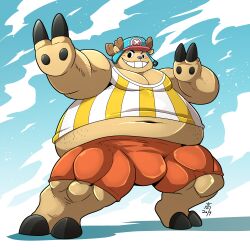 tony tony chopper from one piece by zudokom
