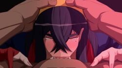 1boy 1girls 2d 2d_animation all_the_way_to_the_base angry_dragon blowjob carmine_(pokemon) chewing_cum continue_after_cum continue_thrust_after_cum continuous_ejaculation crying_with_eyes_open cum_down_throat cum_from_nose cum_out_nose dark-skinned_male deepthroat eyebrows_visible_through_hair eyes_watering face_fucking fellatio holding_head huge_cock long_video longer_than_2_minutes longer_than_30_seconds longer_than_one_minute open_orc_habu oral oral_sex pokemon post_orgasm_fellatio post_orgasm_sex post_orgasm_torture rough_oral shorter_than_3_minutes sound tagme throat_fuck tongue_out_blowjob video