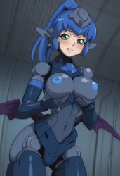 1girls 30_minutes_missions 30_minutes_sisters acerby acerby_type_b ai_generated angel_blade_(style) bandai bandai_namco civitai doll_joints female female_focus female_only hylian_r34 mecha mecha_girl mecha_musume mechanical mechanical_joints tagme