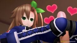 animated bootjob boots brown_hair choujigen_game_neptune clothed clothed_female cum cum_shot footjob hyperdimension_neptunia if_(neptunia) neptunia_(series) penis sound source_filmmaker tagme video yellowcatguard