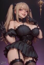 2d, ai ai-generated ai_generated and ani anime, art, assistant, big black breasts cartoon detailed eyes fan grok grok, hair, high high-resolution quality red style, virtual