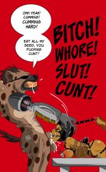 animal anthro anthro_male anthro_on_human babe ball_gag blonde_hair bondage brown_hair brownhair captain choke choked choking female furry glasses goldie hogtied hyena male naked naked_female plants plants_rape porn rape raped raped_by_monster sex sexy sexy_clothing space spacecunts spaceship throath tied tied_gagball vector vector_art vines webcomic