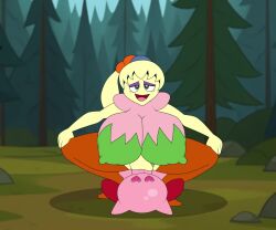 1boy 1girls animated big_breasts breasts clothed_sex cum cum_in_pussy cum_inside female fumu-tan heart-shaped_pupils kirby kirby:_right_back_at_ya! kirby_(series) male penetration penis pussy sex straight tagme tiff_(kirby) vanilladream34 video
