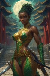 ai_generated breasts china huge_breasts japan ninja tits_bigger_than_head tits_focus tits_out