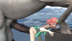 1boy 1girls 3d abdominal_bulge ambiguous_penetration animal_genitalia animal_penis animated balls beach bestiality big_dom_small_sub dangling_balls dangling_testicles equine_penis extreme_penetration female feral feral_on_female from_behind furry hanging_balls holding_on horse horsecock huge_balls huge_penis huge_testicles human hyper hyper_balls hyper_penetration hyper_penis hyper_testicles impossible_fit interspecies larger_male male medial_ring mottled_penis mounted no_sound ocean outside penis pounding pyra ridiculous_fit rochestedorm sagging_balls sex size_difference smaller_female stomach_bulge swimsuit swinging_balls testicles tiara veins veiny_penis video xenoblade_(series) xenoblade_chronicles_2 zoophilia