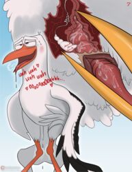 anal animal_genitalia anthro anus avian bird cloaca cloacalingus edging internal invalid_tag jovny junior_(storks) male male_only mascot moisteaglevent oral penetration pickle rimming sex stork storks tongue vent vlasic