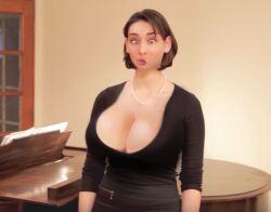 abigail_shapiro big_breasts confusion edit edited_image lips political politics real_person wide_eyed