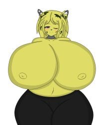 1girls bare_chested big_breasts big_thighs blush blushing_female boobs_bigger_than_head breasts breasts_bigger_than_head bunny bunny_girl crossgender cwacky3 erected erected_nipples eyebrows eyes female female_only five_nights_at_freddy's five_nights_in_anime fnaf fnia genderswap genderswap_(mtf) green_hair green_skin grey_neck neck nipples one_eye_half-closed png purple_eyes rabbit rabbit_girl rule_63 scraptrap scraptrap_(fnaf) short_hair short_hair_female shoulders smile solo solo_female springtrap_(fnaf) springtrap_(fnia) stomach thighs topless topless_female transparent transparent_png yoga_pants