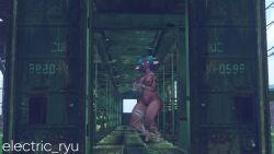 big_ass big_breasts electric_ryu female monster_girl nude_female train vrchat vrchat_avatar