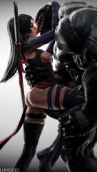 3d french_kiss lunex3d marvel marvel_rivals psylocke psylocke_(marvel_rivals) venom_(marvel) venom_(marvel_rivals)