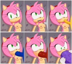 amy_rose big_penis big_the_cat blowjob blush excito female green_eyes hedgehog hedgehog_humanoid huge_cock knuckles_the_echidna looking_at_viewer medium_penis mobian mobian_(species) nipples no_hand_blowjob open_eyes open_mouth penis_size_difference pink_hair silver_the_hedgehog small_breasts small_penis sonic_(series) sonic_the_hedgehog sonic_the_hedgehog_(series) tails_the_fox