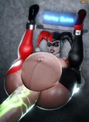 3d batman:_arkham_knight batman_(series) big_ass big_breasts big_penis blender dc dc_comics edit harley_quinn harley_quinn_(classic) huge_cock injustice_2 jester jester_hat large_ass large_breasts large_penis pregnant smitty34 thick_thighs underbelly vaginal_penetration vaginal_sex wide_hips