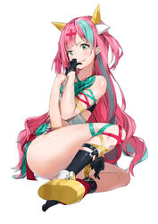 female female_only highres pink_hair pixel_(yuxian) solo tagme