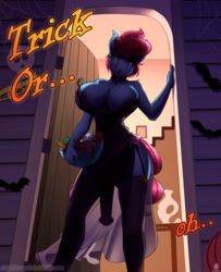 1futa 2018 absurdres animal_genitalia animal_penis anthro anthrofied bowl breasts building candy chest_tuft cleavage collar condom cup_cake_(mlp) curvy door dress earth_pony equine equine_penis fangs flaccid food friendship_is_magic furry futa_only futanari garter_straps halloween highres holding_object holidays horse horsecock house huge_breasts hyper hyper_penis large_balls looking_at_viewer looking_down mammal my_little_pony no_panties penis penis_to_the_knees penis_under_clothes penis_under_skirt pink_eyes pink_hair pony short_hair signature silhouette skirt solo sugarlesspaints testicles thighhighs tuft url