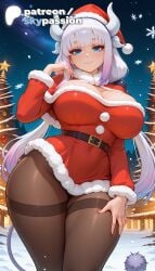 kanna kamui from christmas by skypassion