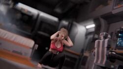 1girls 3d animated ass cleavage female grinding huge_ass huge_breasts human male_pov minkoanimation penis pov revealing_clothes sex sound tagme vaginal_penetration video voluptuous workout