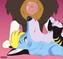 2d_animation animal_genitalia animal_pussy animal_vulva animated anus ass ass_up bodily_fluids butt_focus caertha_secufox canine_pussy cheek_tuft cookie cum cum_drip cum_in_mouth cum_in_vagina cum_inside cum_on_face cumshot cunnilingus dripping duo ejaculation facial_tuft female feral feral_on_feral fluffy fluffy_chest fluffy_ears fluffy_hair fluffy_tail food genital_fluids genitals hair kissing male mohitopaw nude oral paws pink_paws pussy raised_paw saliva saliva_on_face saliva_on_tongue saliva_string sex sucking tail tuft vaginal_penetration