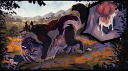 animal_genitalia animal_penis animal_vulva bodily_fluids canid canine canine_genitalia canine_penis canine_vulva canis close-up cum domestic_dog duo erection feet female female_penetrated feral feral_on_feral feral_penetrated feral_penetrating feral_penetrating_feral fur genital_fluids genitals hair hi_res internal internal_vaginal male male/female male_penetrating male_penetrating_female mammal nevvia open_mouth outside_sex pawpads paws penetration penile penile_penetration penis quadruped sex sitka tail tail_coil tongue tongue_out vaginal_penetration vaginal_penetration vulva wolf xenia_(rallan)