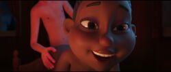 1boy 1girls 3d all_fours anal anal_sex ass bent_over black_hair cgi completely_nude dark-skinned_female dark_skin doggy_style female female_focus hands_on_another's_ass hands_on_ass hands_on_hips indoor_nudity indoors indoors_sex interracial light-skinned_male light_skin male male/female naked naked_female naked_male nude nude_female nude_male official_art screencap screenshot sex spermageddon tied_hair unseen_male_face
