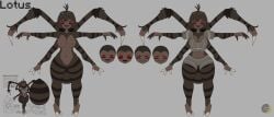 1girls 8_eyes cave chelicerae claws cleavage dark female glowing_eyes glowing_red_eyes hair korazor lotus_(nannocansado) lotus_(verycansado) minecraft multi_eye point_of_view pov red_eyes spider_(minecraft) spider_girl striped_body tagme talons thick_thighs torch web