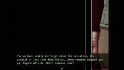 1boy 1girls 2d audible_ejaculation blowjob censored cum cum_in_mouth cum_in_pussy cum_inside dialogue from_behind game_cg glory_hole hakika leaf_geometry longer_than_5_minutes male_protagonist_(sequel) mosaic_censoring music rubbing_penis_on_pussy saliva sequel_(series) sequel_awake sex sheila_shugulana_(sequel) side_view sound straight tagme text vaginal_penetration video