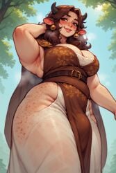 ai ai_generated armpit armpit_crease armpit_hair armpits armpits_fetish bulge bulge_through_clothing bulge_under_clothes clothed clothing cow_ears cow_girl cow_horns fantasy female female_focus freckled_face freckles freckles_on_ass freckles_on_breasts freckles_on_butt freckles_on_chest freckles_on_face freckles_on_thighs futa_focus futa_only futadom futanari horn horns hucow sagging sagging_breasts saggy_breasts skin squint white_skin