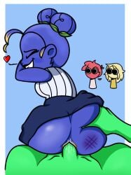 anal anal_sex bluetheduck catching mundo_torajo slap_mark slapping slapping_ass slapping_butt tagme torajo zulmi