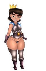 blue princess (clash royale) from clash (series) by design bgart