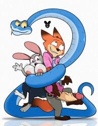 gary de'snake from disney by luanctoons