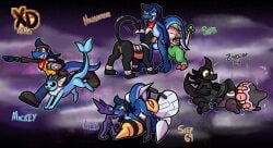 2026 2_horns 2_toes 3_toes 4_fingers accessory after_explosion ambiguous_gender anal antennae_(anatomy) anthro anthro_on_anthro anthro_on_feral anthro_penetrating anthro_penetrating_feral arthropod balls beedrill big_balls big_penis black_antennae black_balls black_body black_clothing black_exoskeleton black_eyes black_footwear black_fur black_glans black_nose black_penis black_sclera black_shirt black_shoes black_stripes black_topwear blue_body blue_bottomwear blue_clothing blue_fur blue_hair blue_pants blue_penis blue_scales blush bodily_fluids bottomwear breloom claws claydol closed_eyes clothing cum cum_from_vagina cum_in_vagina cum_inside cum_on_penis cum_splatter curling_toes cute_fangs deep_throat drooling duo eeveelution erection exoskeleton eye_roll eyewear eyewear_only fangs feet fellatio female female_penetrated feral feral_penetrated fin finger_claws finger_fuck fingering fingerless_gloves fingers footwear fur generation_1_pokemon generation_2_pokemon generation_3_pokemon genital_fluids genitals glans glasses glasses_askew glasses_only gloves green_body green_clothing green_gloves green_handwear grey_eyewear grey_glasses grin group group_sex hair hand_holding handwear head_fin head_grab headband heart_eyes heart_symbol hi_res hip_grab horn houndoom humanoid humanoid_genitalia humanoid_on_anthro humanoid_penis insect_wings interspecies kerchief lizard looking_pleasured looking_up lying male male/ambiguous male/female male_penetrating male_penetrating_female markings motion_lines multi_eye multiple_images nintendo nude on_back open_mouth oral oral_penetration orange_body orange_fur pants penetration penile penis pink_claws pokemon pokemon_(species) pose purple_body purple_eyes red_headband red_kerchief red_sclera reptile rimming sableye saliva scales scalie sex sharp_teeth shirt sitting smile smoke smoke_cloud soot soot_covered spade_tail striped_body striped_exoskeleton stripes surprised tail tail_fin tan_body teeth threesome thrusting toe_claws toes topwear trio ulti_(ultilix) ultilix vaginal_fluids vaginal_penetration vaporeon vein veiny_penis vulva wearing_glasses white_body white_claws white_eyes white_horn white_markings wings yellow_body yellow_clothing yellow_exoskeleton yellow_kerchief yellow_markings yellow_sclera yellow_shirt yellow_topwear zoophilia