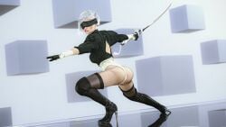 Yorha 2b (Cosplay) Rule 34 Image