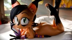 nicole the lynx from sega by akkonsfw
