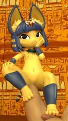 ankha from animal crossing