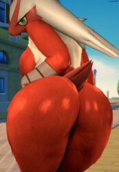 blaziken from nintendo by roussil97