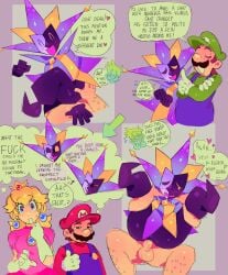 dimentio from mario (series) by dimentiofucker69